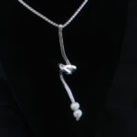 Knotted Pearl Pendant